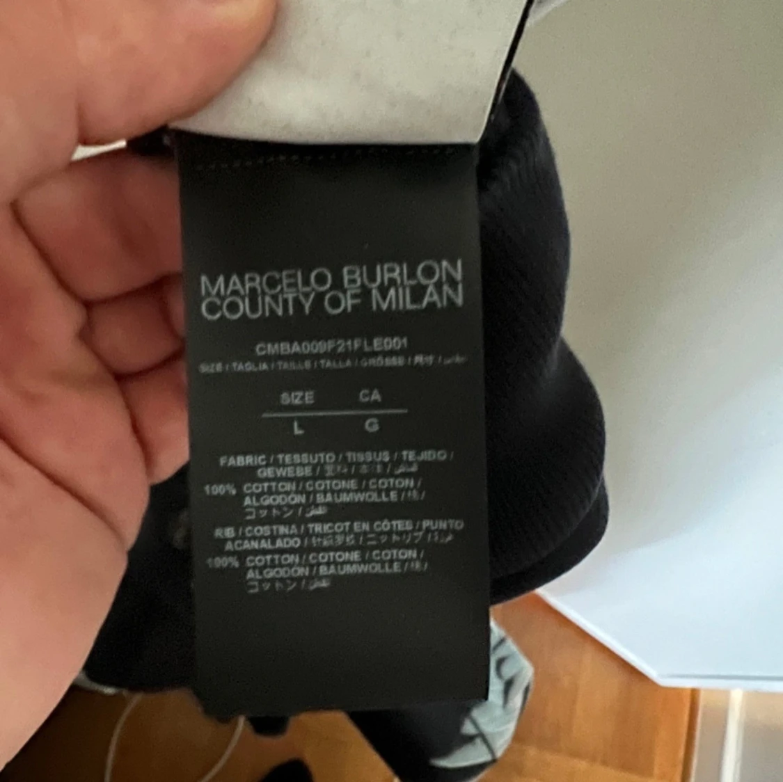 Svart Marcelo Burlon - 4