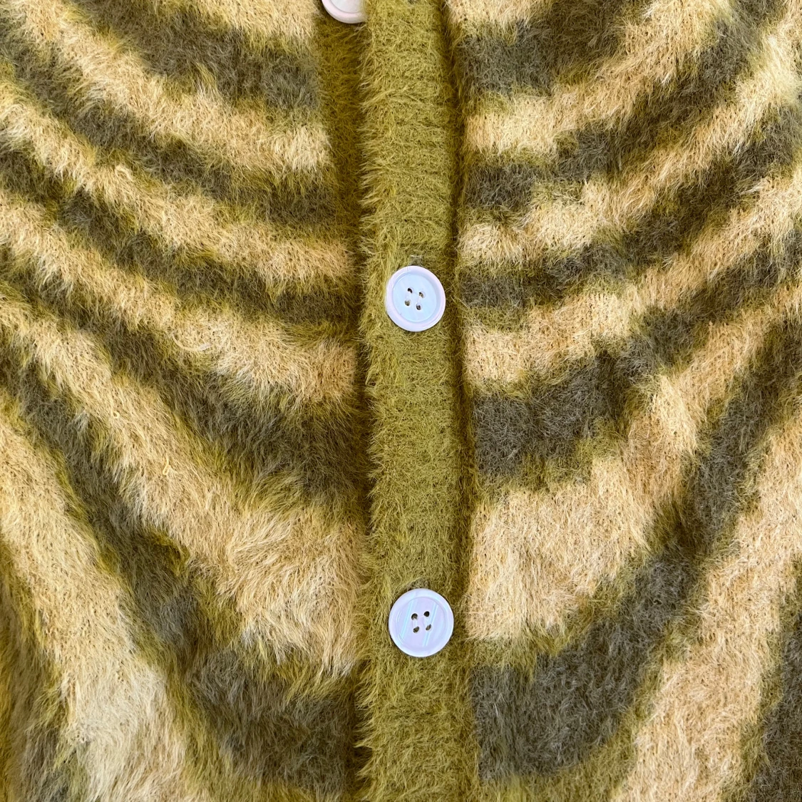 Grön mönstrad kofta från Fucking Awesome - 2