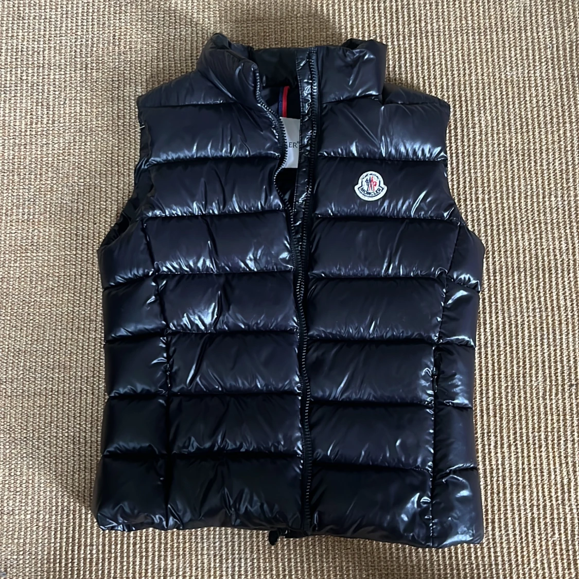 Svart moncler väst