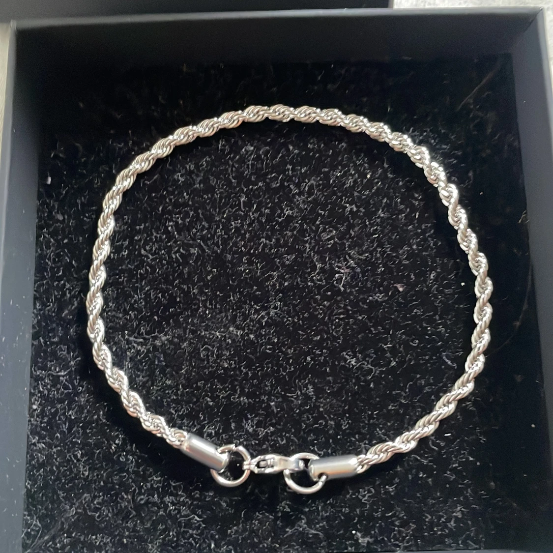 Flätat silverarmband från Arock - 1