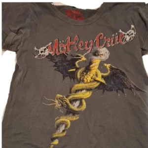 Band t-shirt - En mötley crüe t-shirt från deras 2010 turnering - Storlek L passar även M. Svåra att hitta och i utmärkt skick💗 Ge gärna prisförslag!