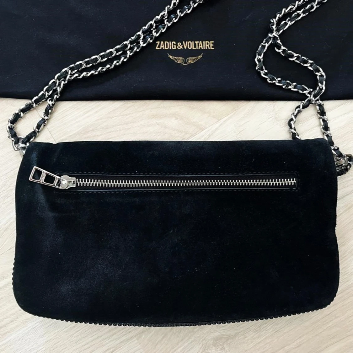 Svart mocka axelväska Zadig & Voltaire - 3