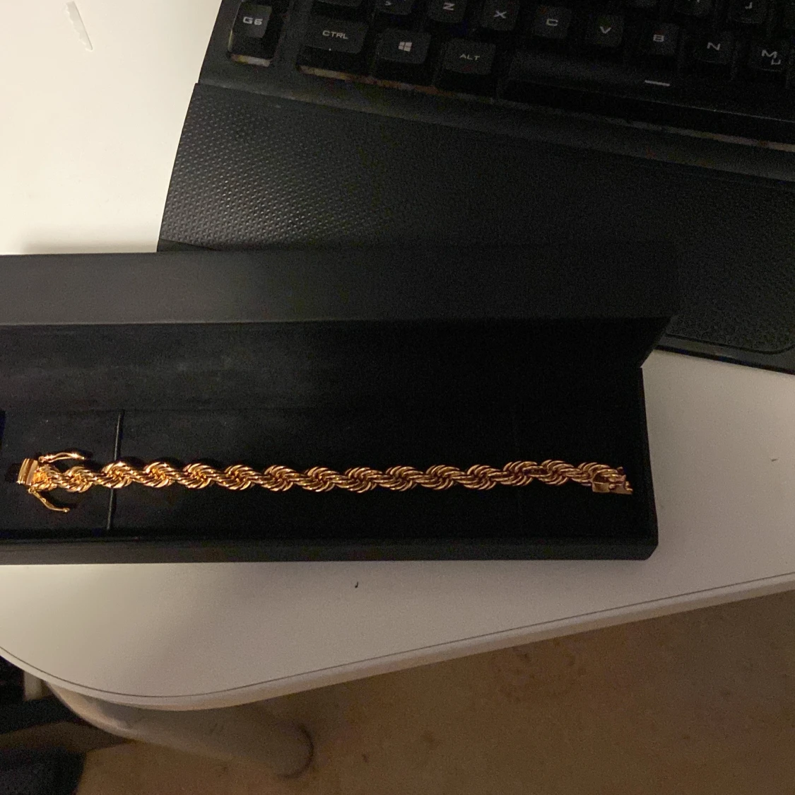 Guldplätterad cordell armband 18k