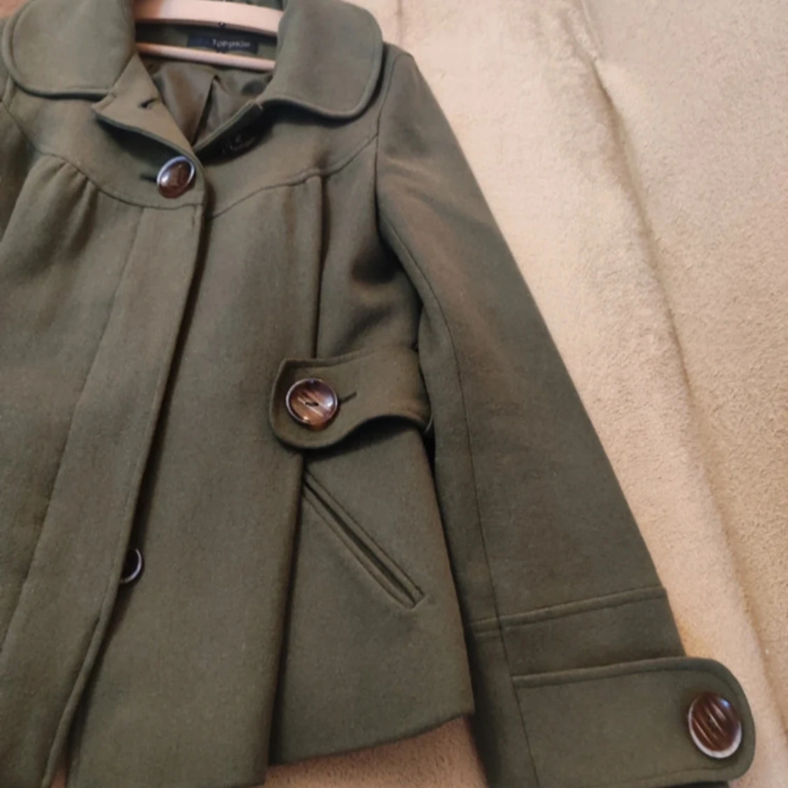 Grön vårkappa från Topshop - 1