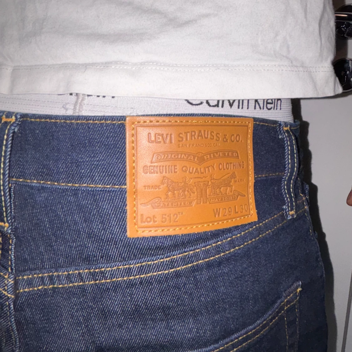 Mörkblå jeans från Levi's - 3