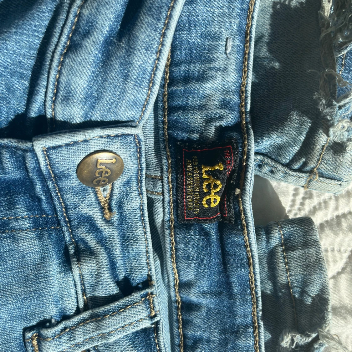 Blå jeans från Lee - 4