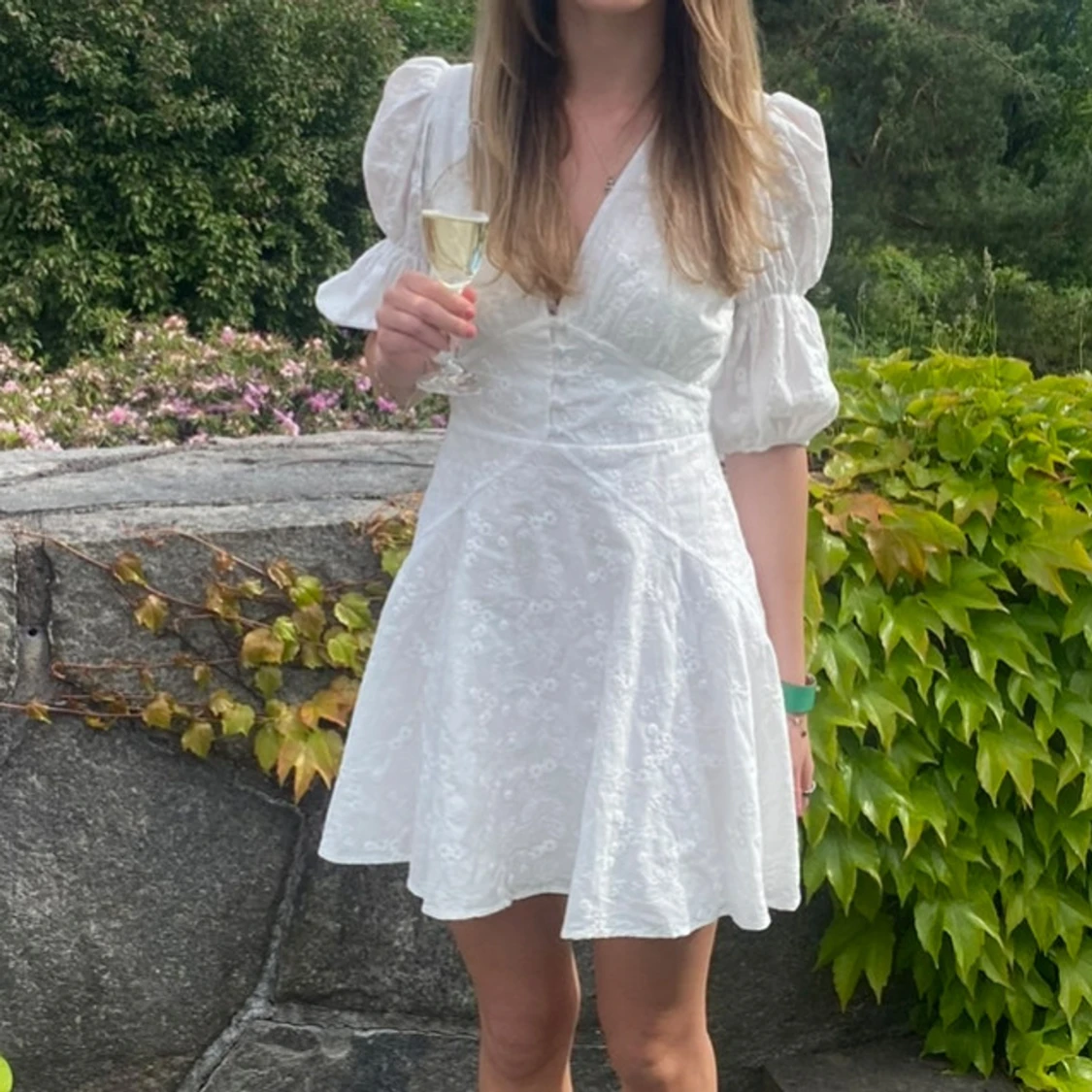 Vit klänning Adoore - 3