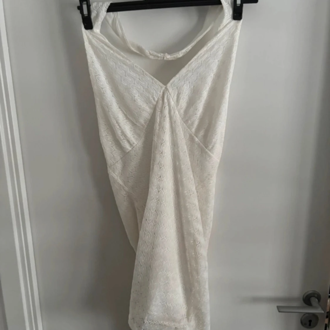 Vit spetsklänning - 4