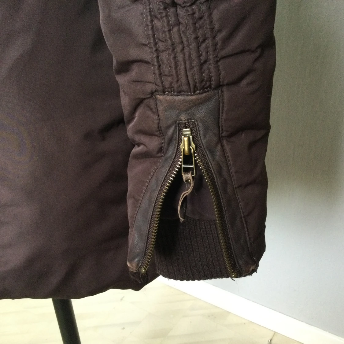 Plommonfärgad Dunjacka Jacka Dun Strl: S MNG - 3