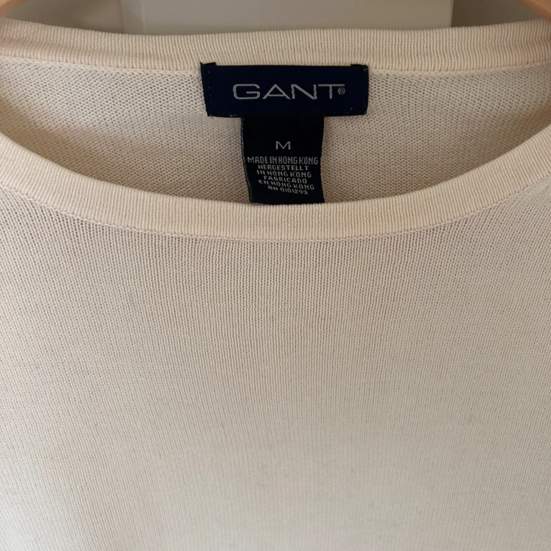 Vit långärmad tröja från GANT - 2