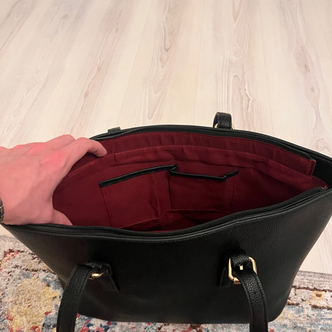 Svart axelväska från Michael Kors - 3