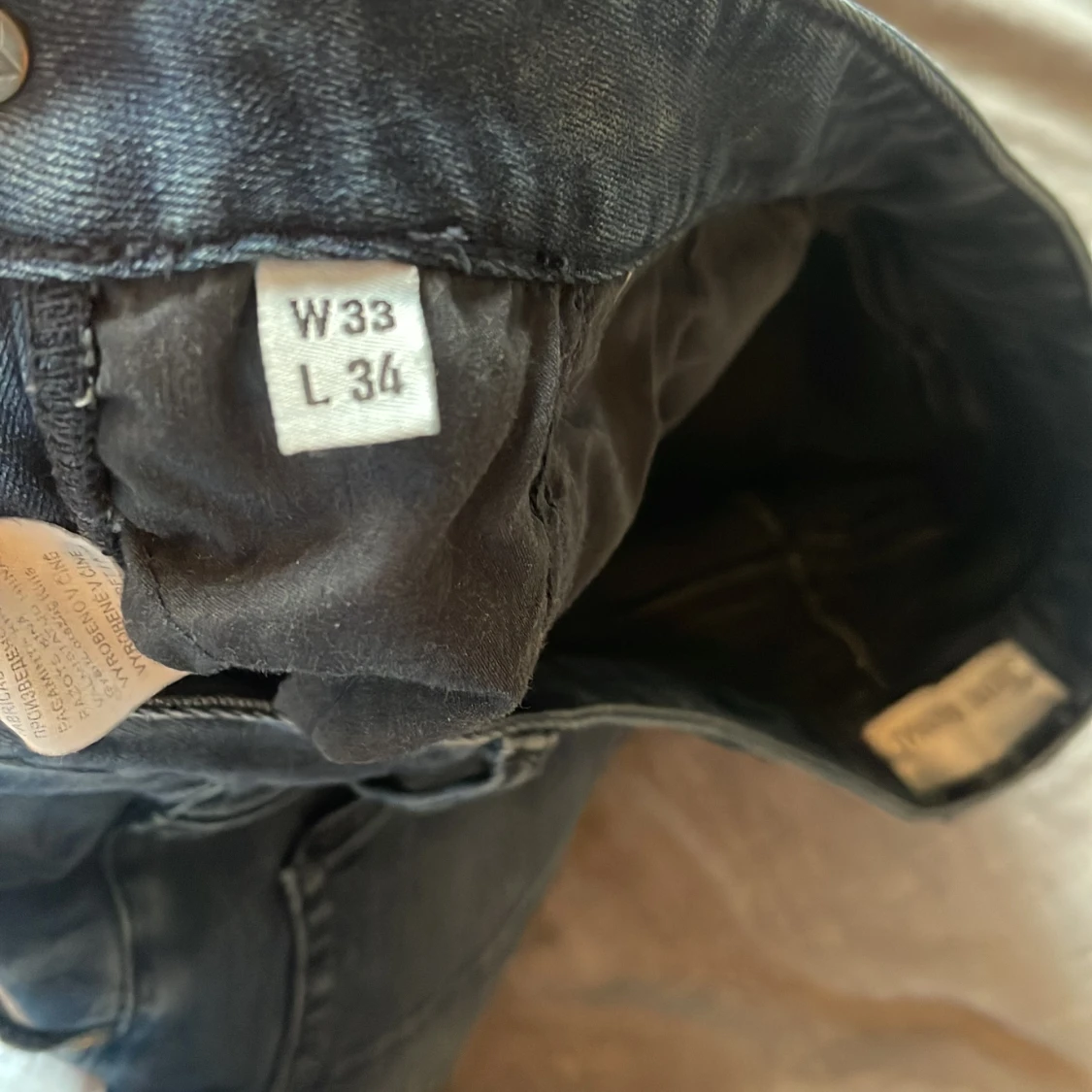 Mörkblå jeansbyxor från Only & Sons - 3