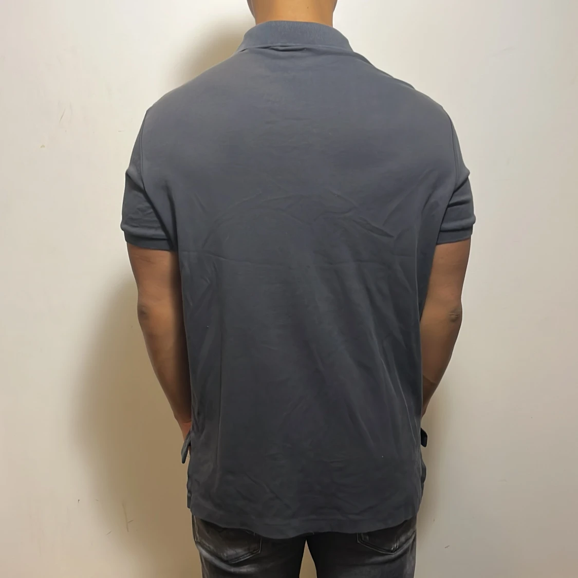 Mörkgrå pikétröja från Ralph Lauren - 2