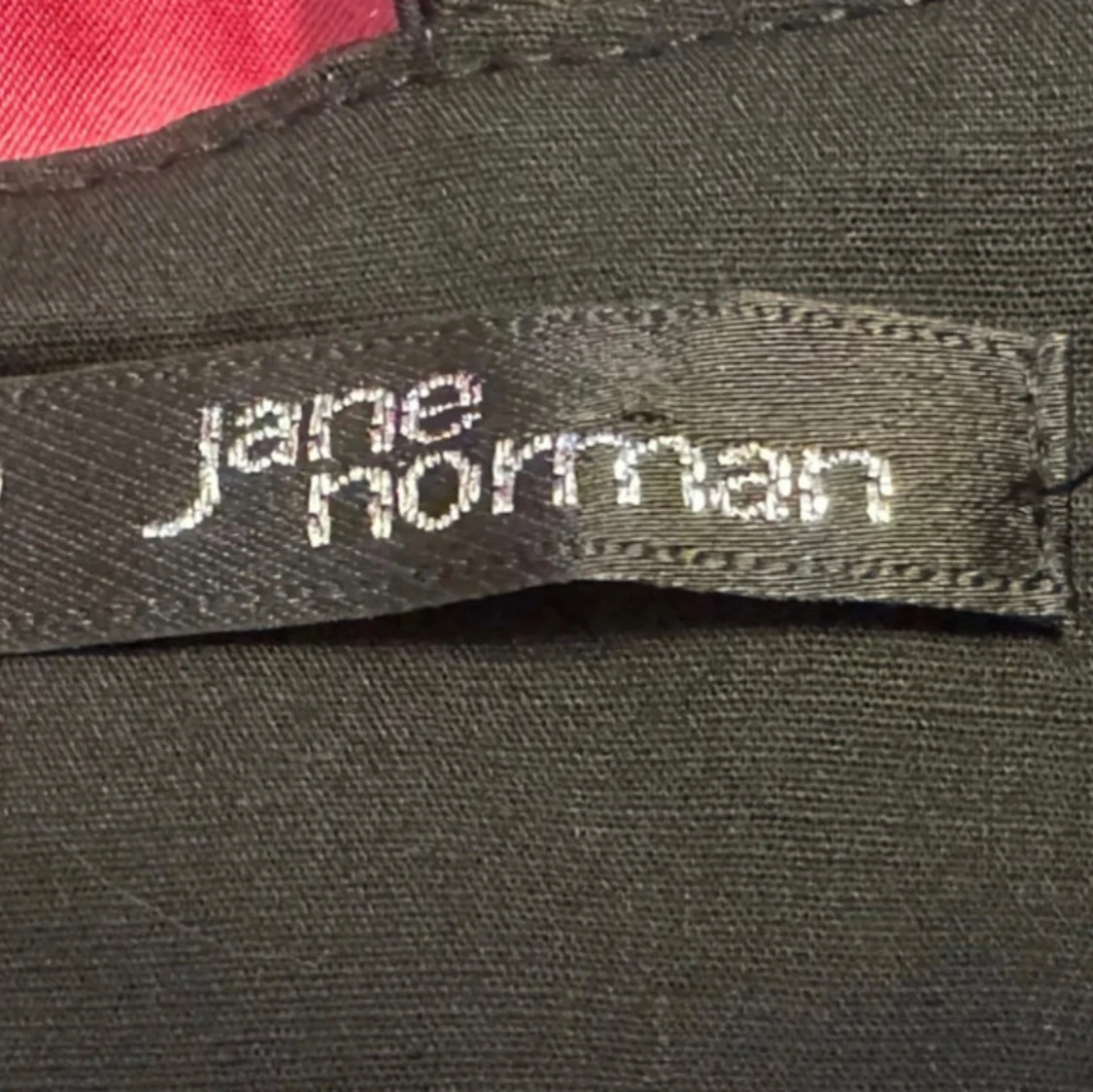 Rosa och svart retroklänning från Jane Norman Stl 38 / M vintage glamour från 80-tal 90-tal - 3