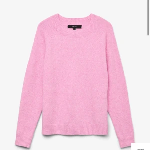 Ljusrosa stickad tröja  - Superfin ljusrosa stickad tröja från Veromoda! Storlek M💖💖