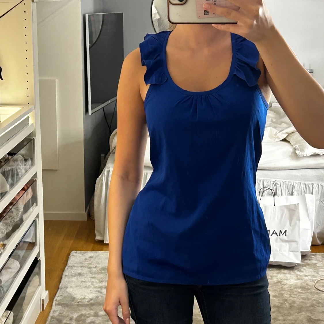 Mörkblå topp - 1
