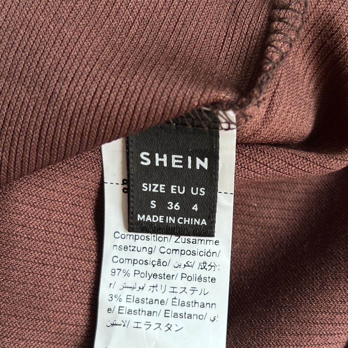 Brun croppad topp - 3