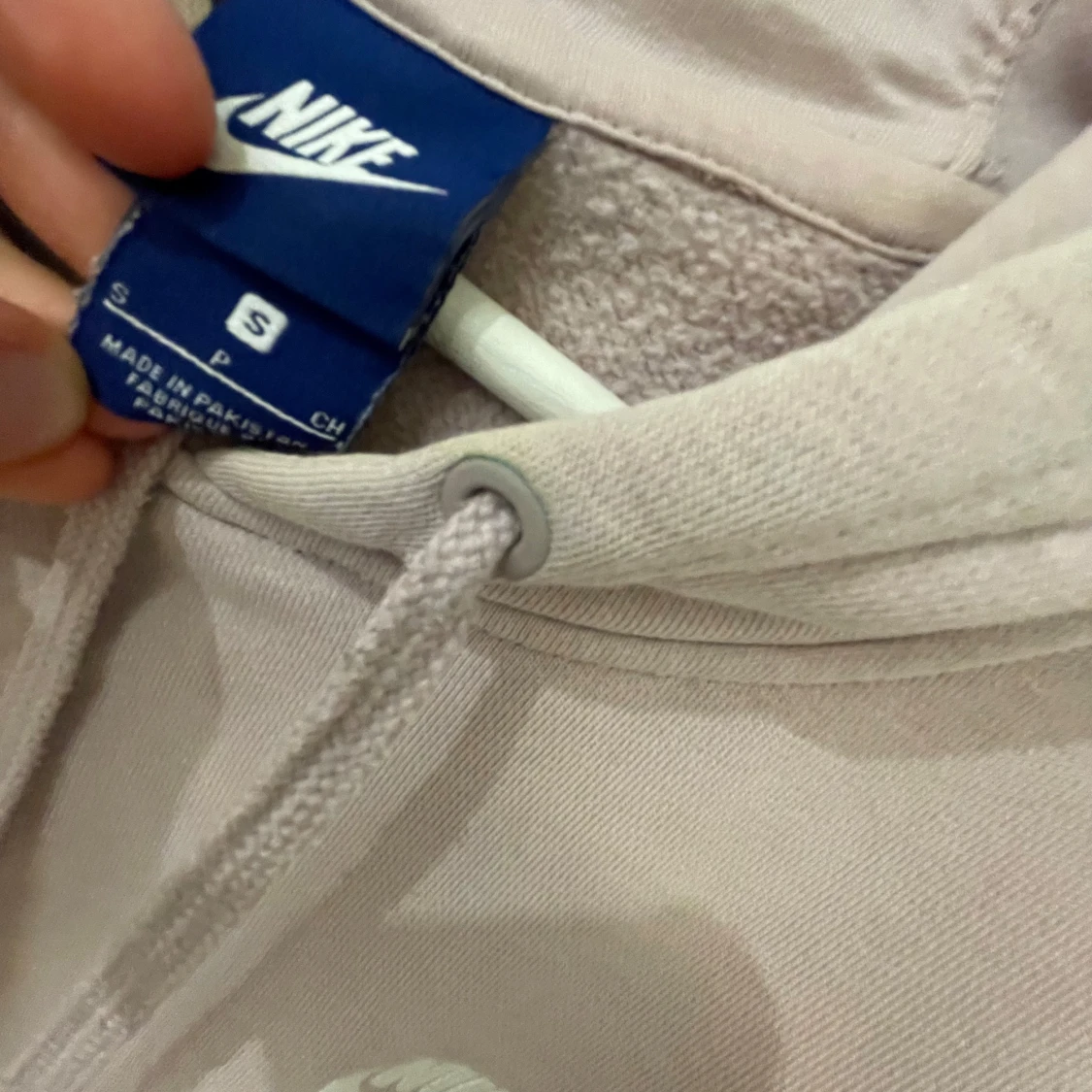 Smutsrosa hoodie från Nike - 1