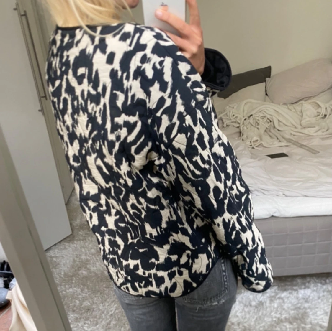 Mönstrad zara jacka - 4