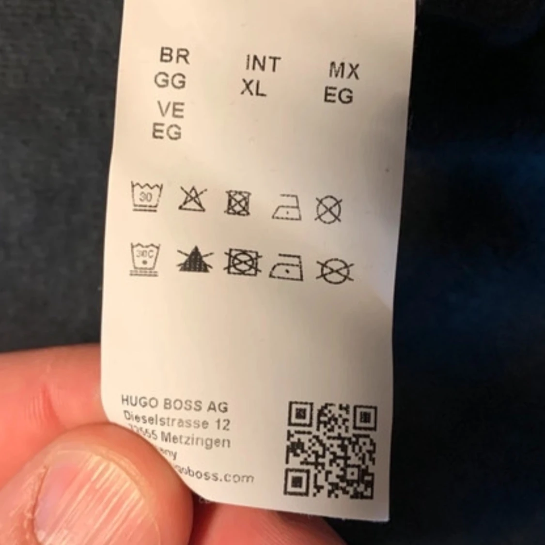 Mörkgrå sweatshirt från Hugo Boss - 2