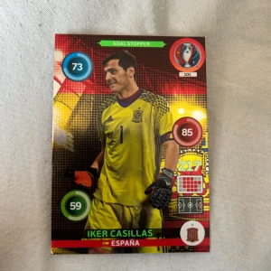 Iker casillas kort euro 2016 - Säljer detta kort !