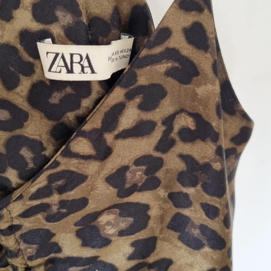 Leopardmönstrad långklänning från Zara - 3