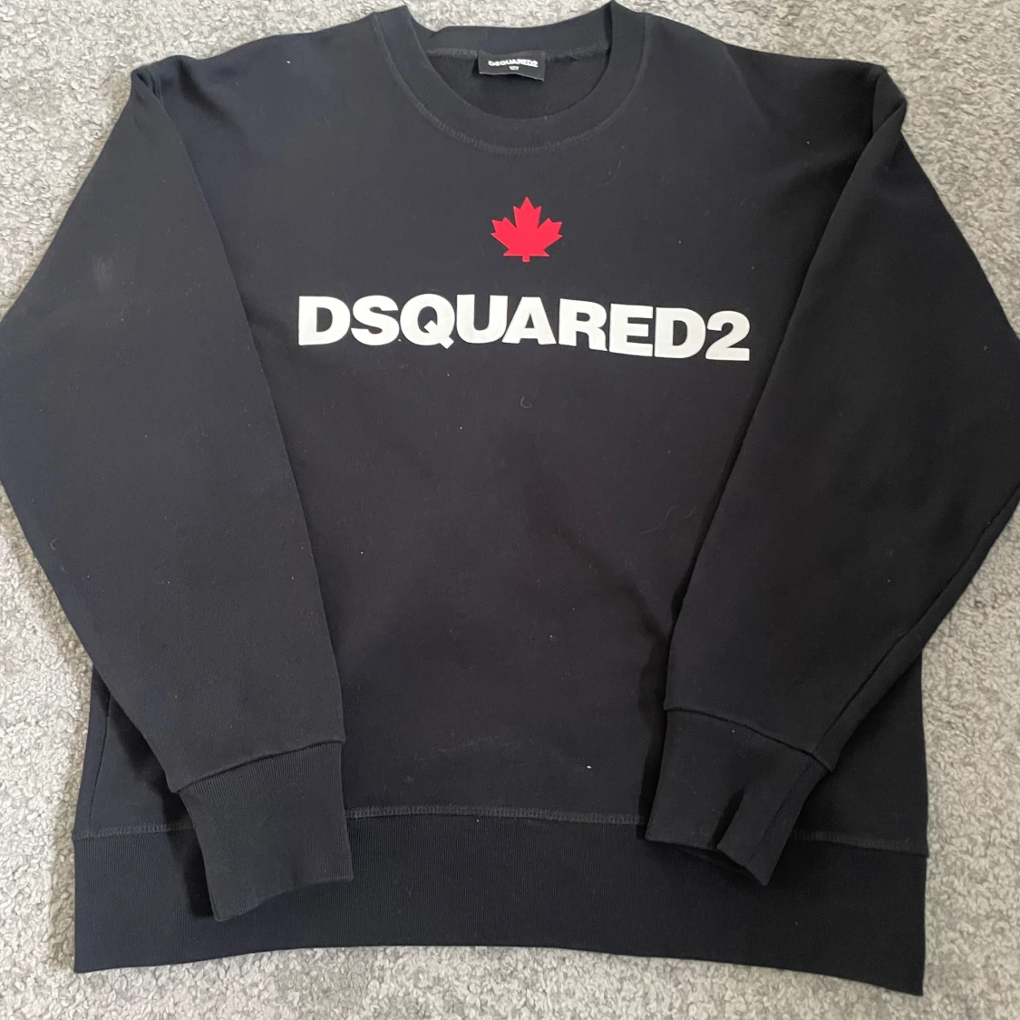 Svart sweatshirt från Dsquared2