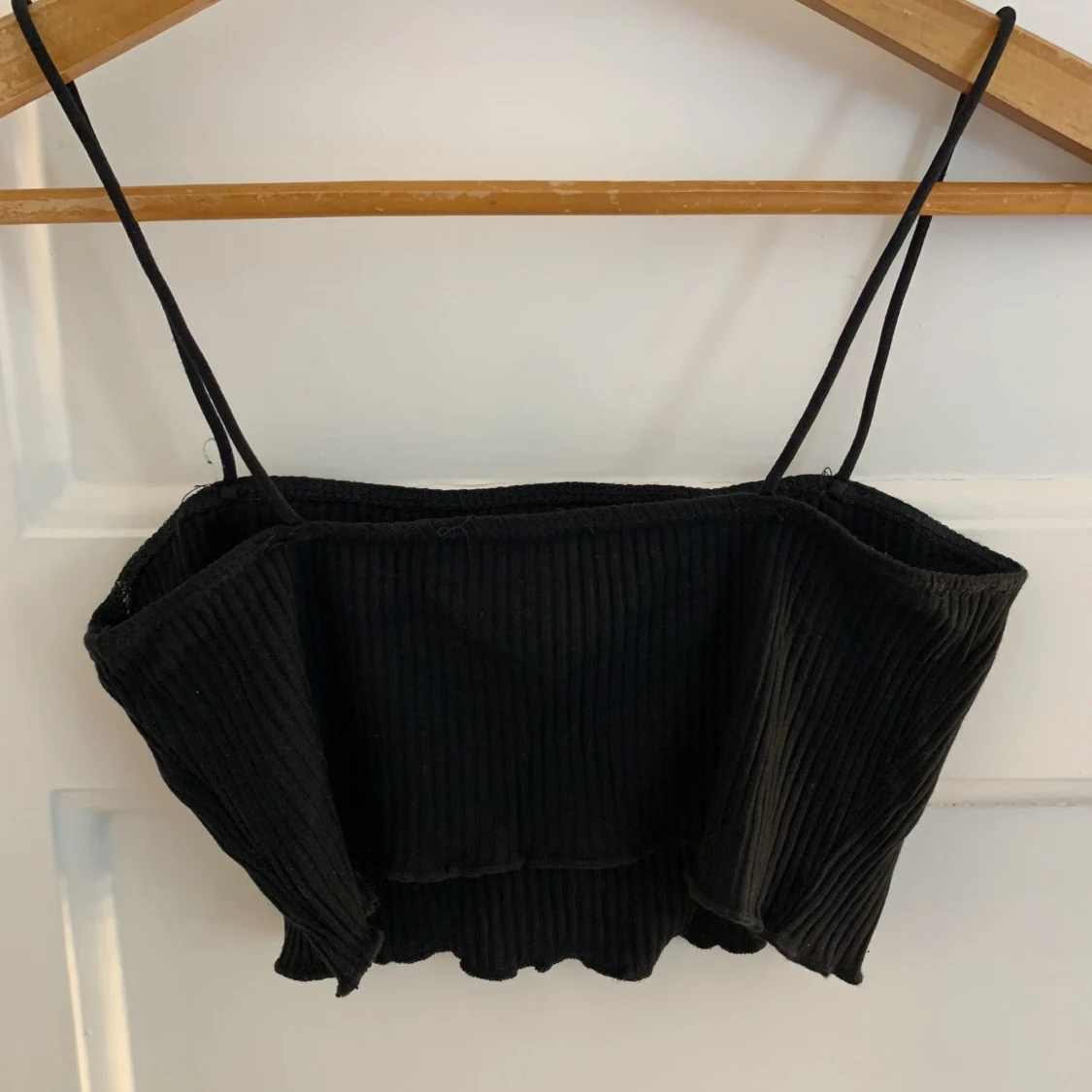 Croptop med blommor - 90