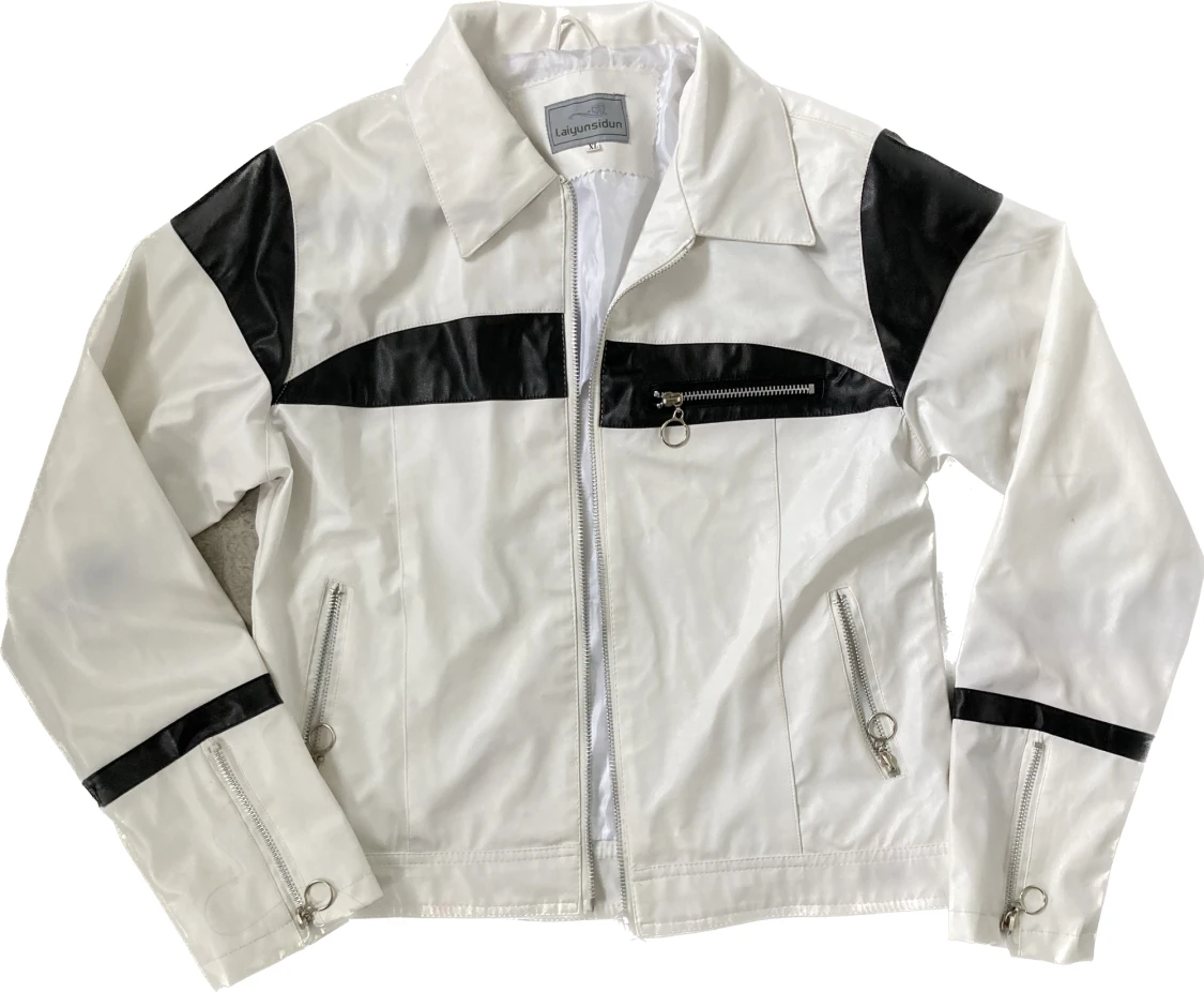 Vit och svart biker - 90