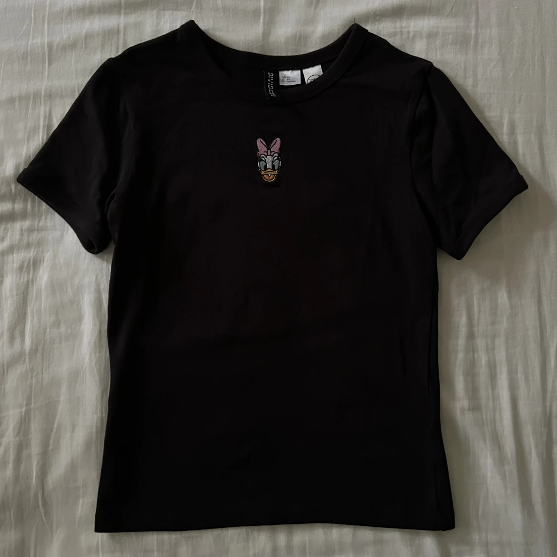 Daisy duck svart T-shirt  - 90