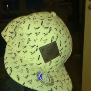 Keps med mönster  - Säljer en helt oanvänd keps med ”fågelmönster” på. One size fits all. Skriv eget prisförslag, först till kvarn, vill bara bli av med den :)