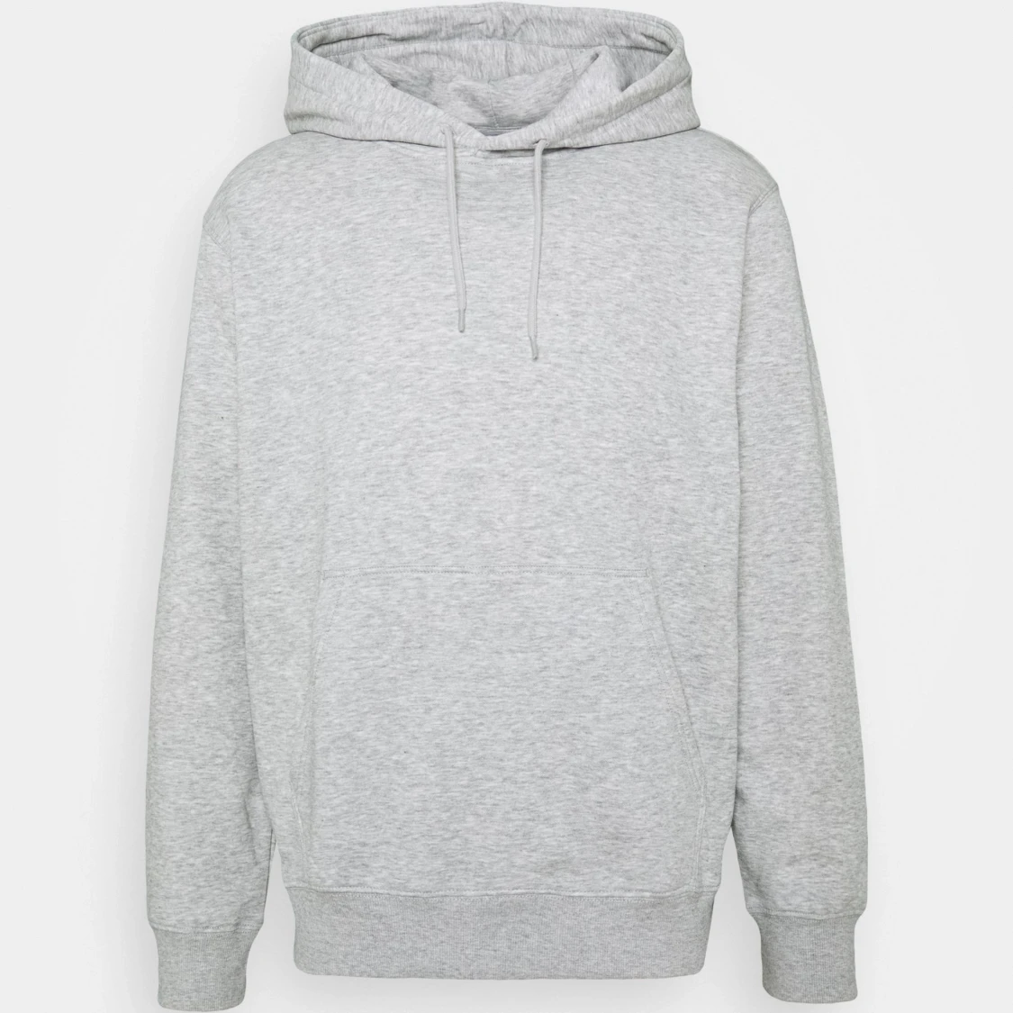 Grå weekday hoodie