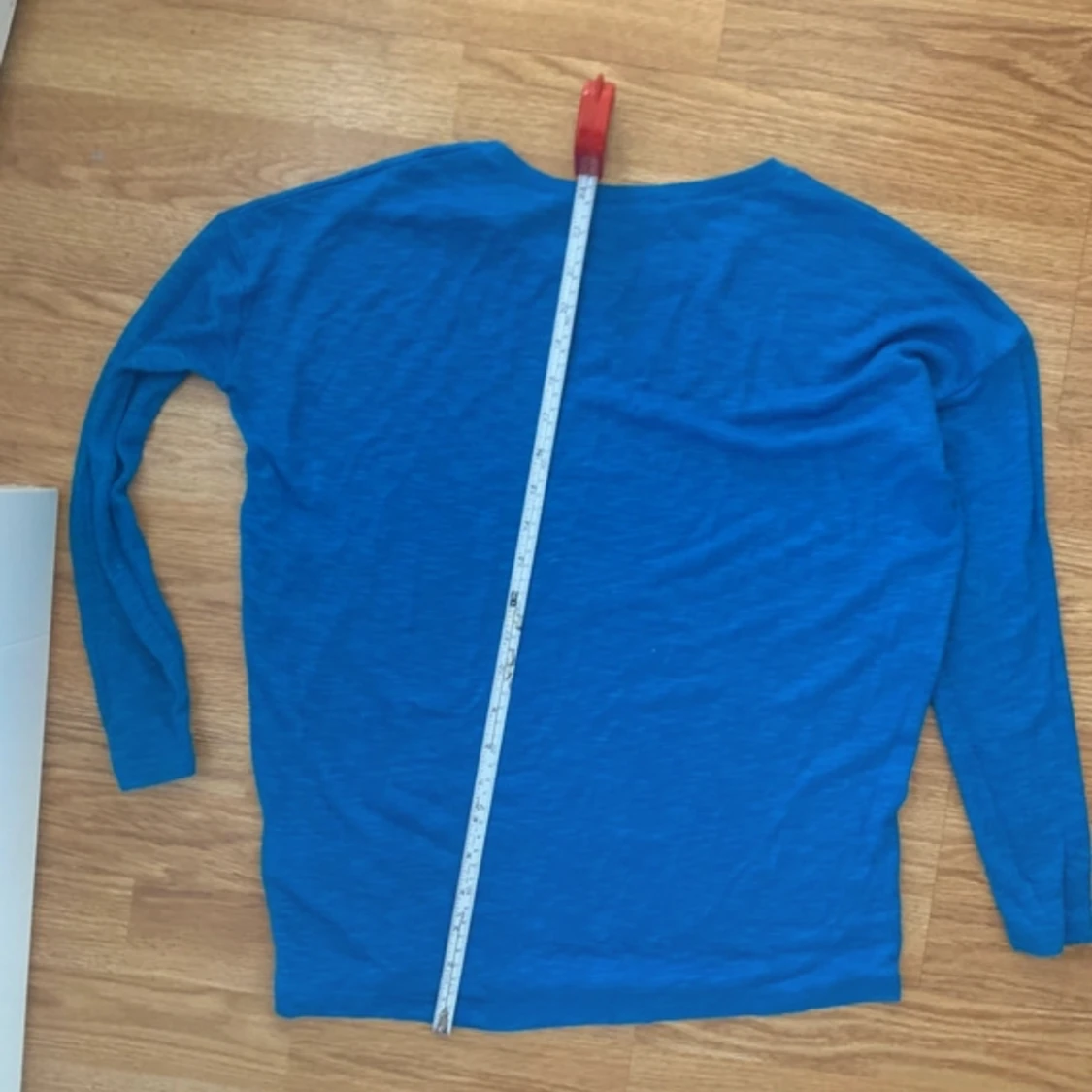 Blåa stickad tröja - 90