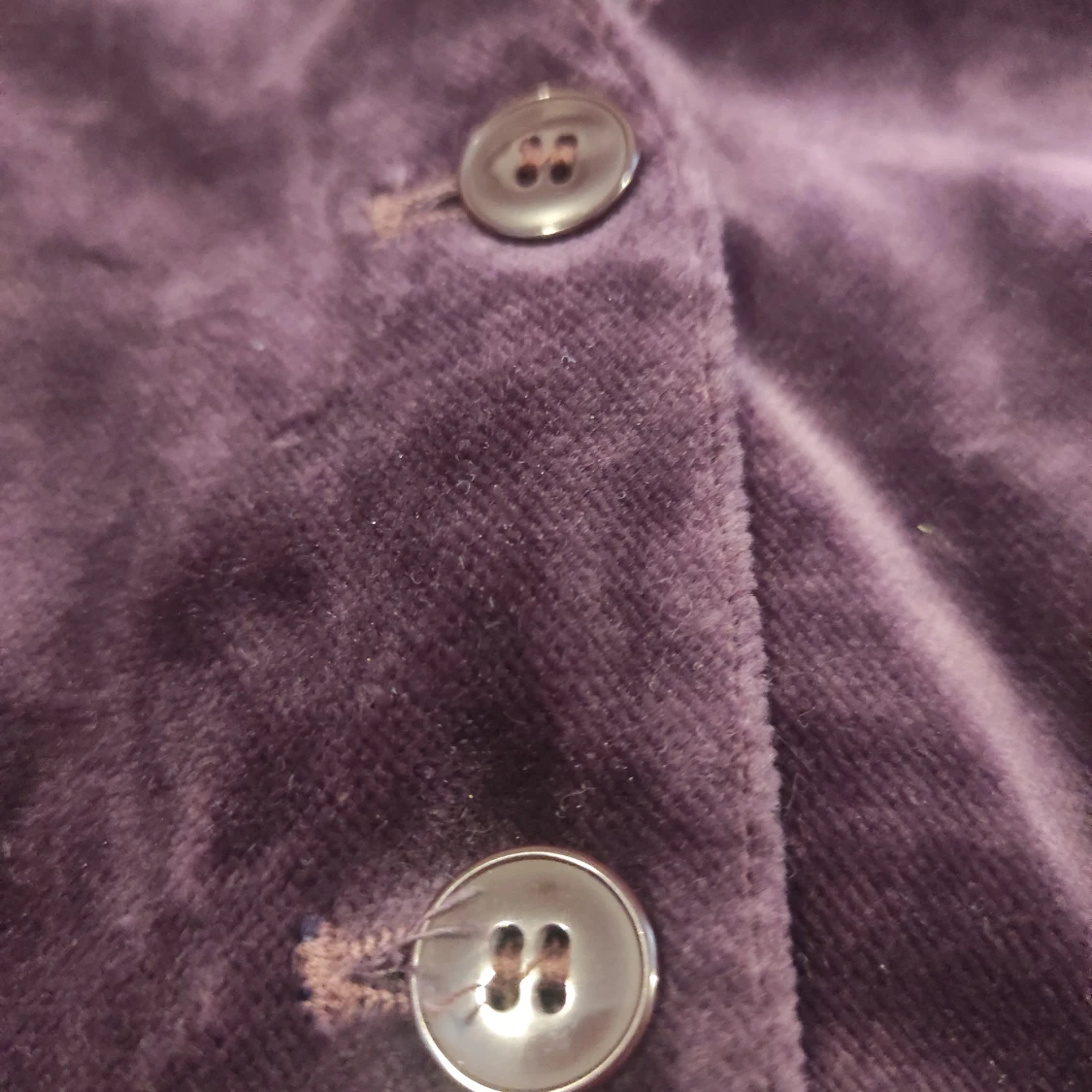 Lila sammet väst - 91