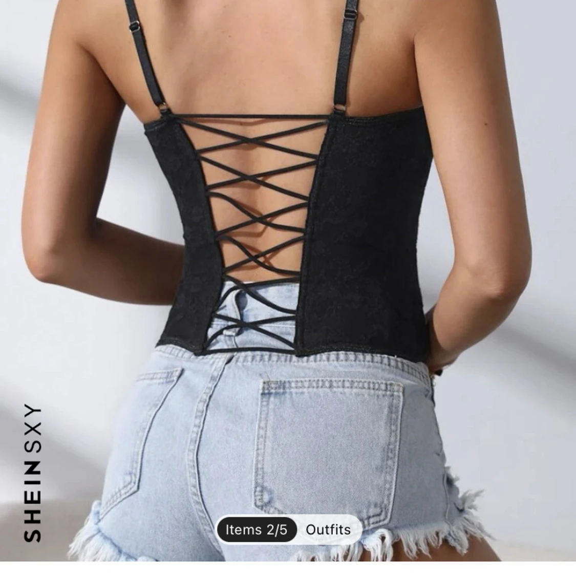 Korsett / Spetstopp - 91