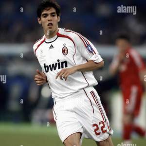 En fet retro Milan tröja från 2006-2007 säsongen i perfekt skick. Kaka är namnet din är på ryggen och tröjan är knappt använd