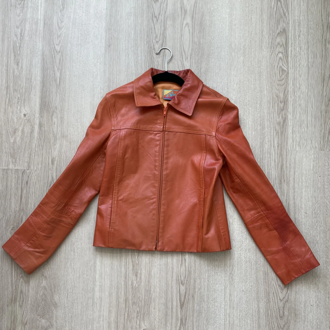 Retro skinnjacka - 90