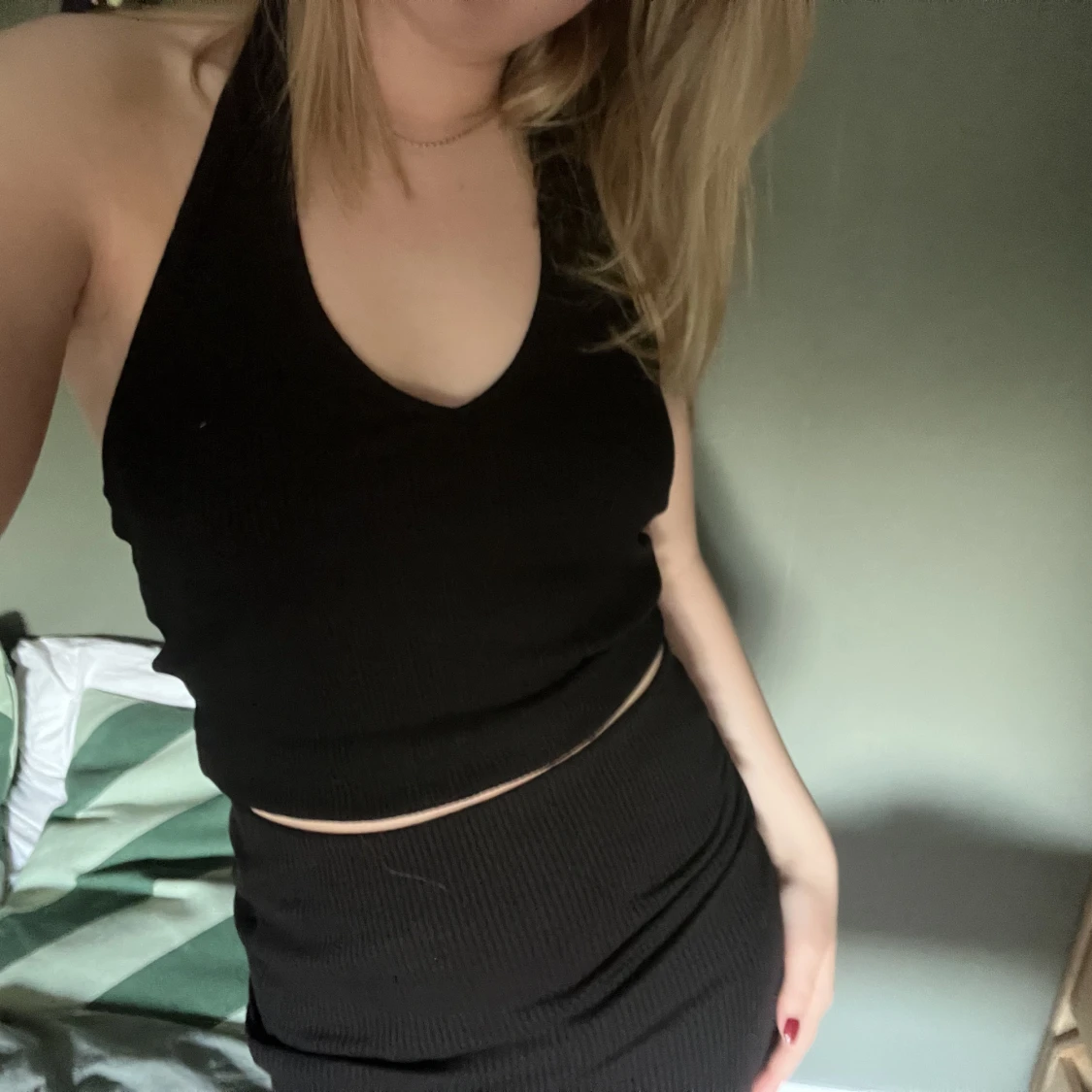 Halterneck topp  - 90