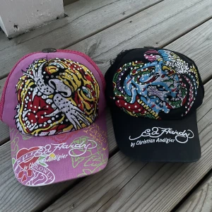 Ed Hardy  - Säljer mina två kepsar från Ed Hardy. Säljer båda för 150kr alternativt 1 för 120kr.