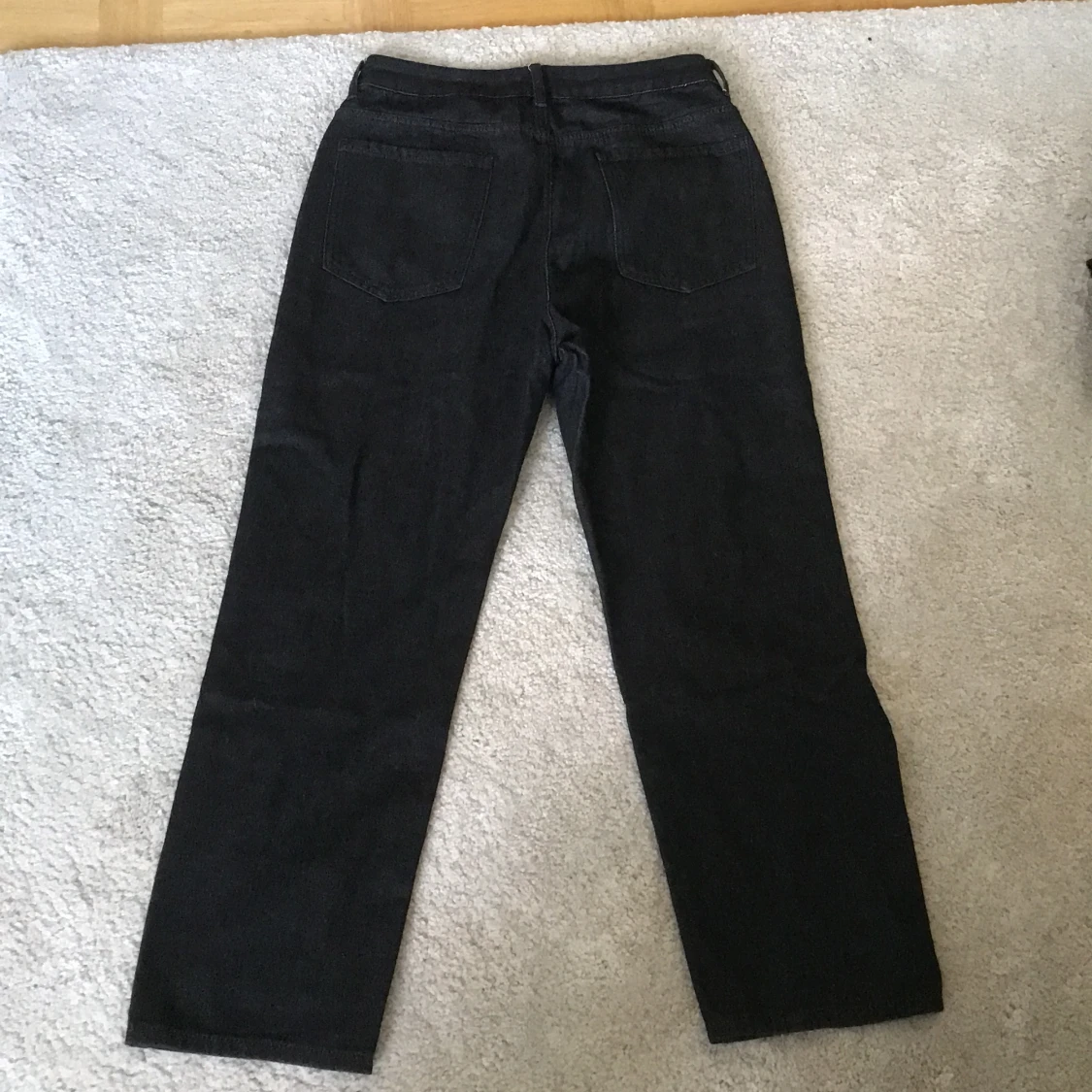 Jeans svarta XS loose fit - 90