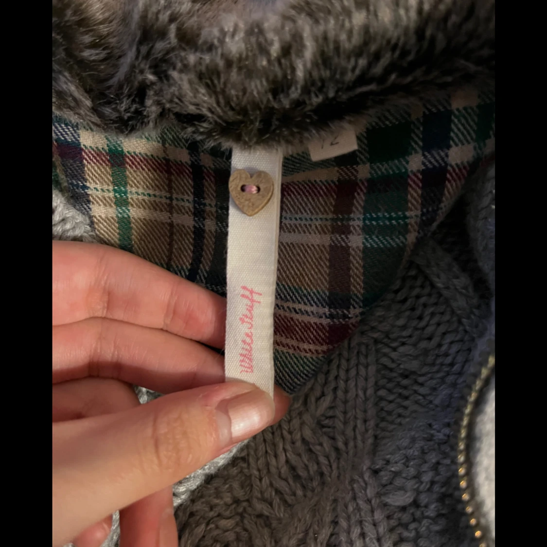 grå kofta från white stuff  - 90