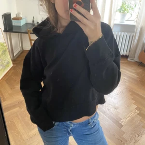 Sjukt najs hoddie🫶💞 - Sjukt najs hoddie!!🖤 perfekt nu till hösten, kommer alltid till användning och passar till allt💕 som ny!!