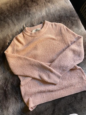 Sefr stickad tröja - Unik färg LjusOrange/rosa färg