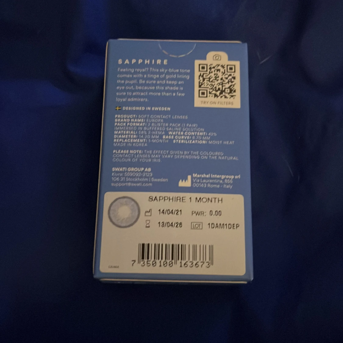 Swati lenses Sapphire - 90