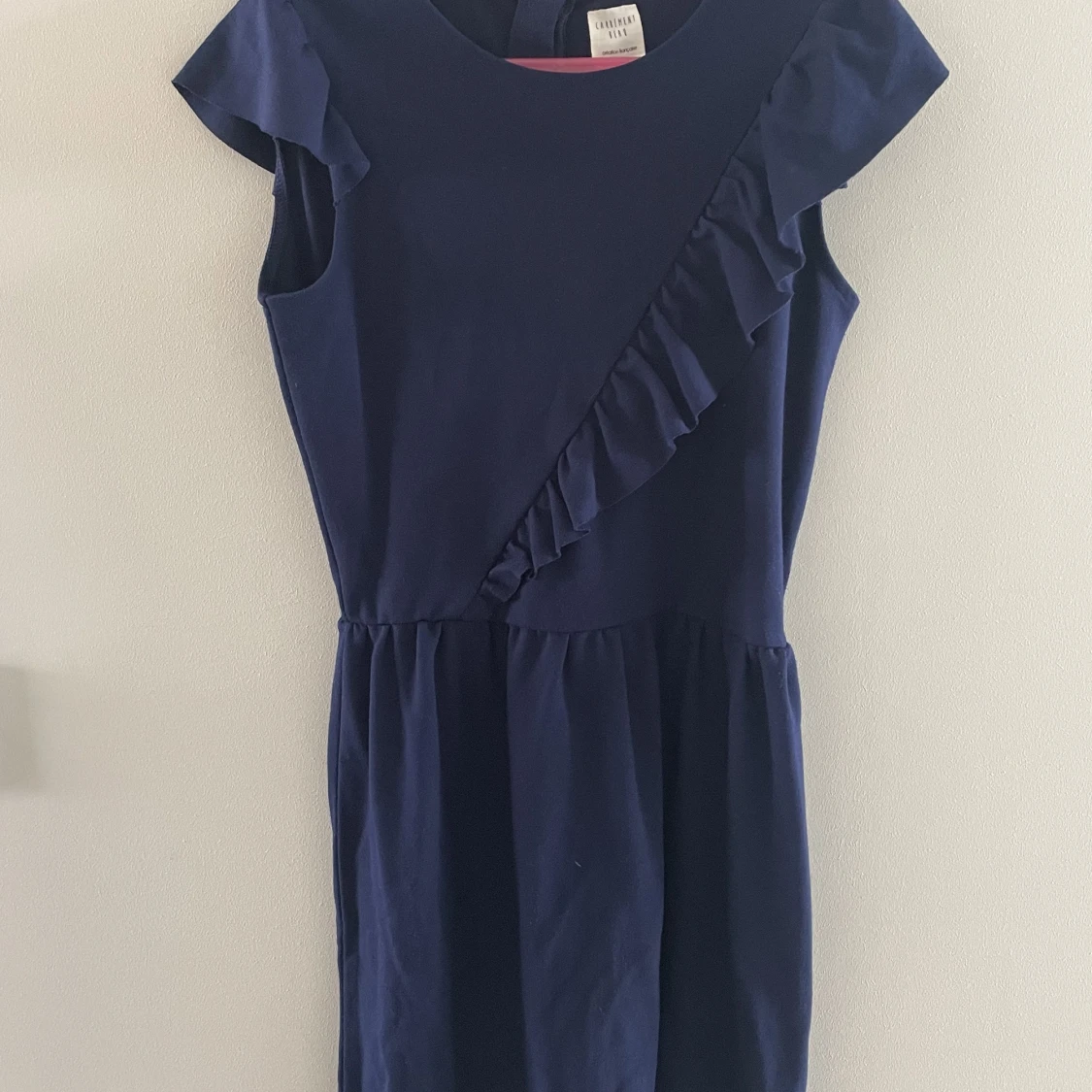Marinblå klänning  - 90
