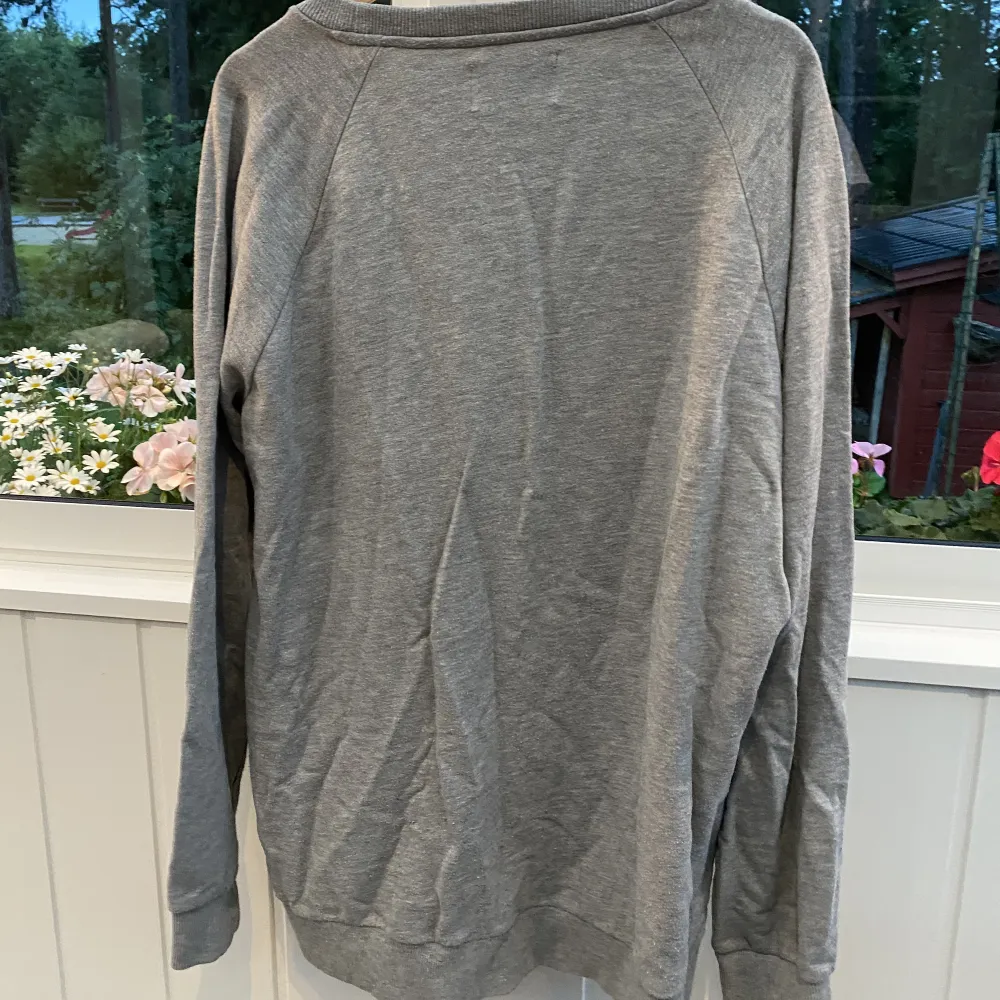En snygg grå sweatshirt från Sweet SKTBS i storlek L. Den är i använd skick och lite smått nopprig annars väldigt fin. Hoodies.