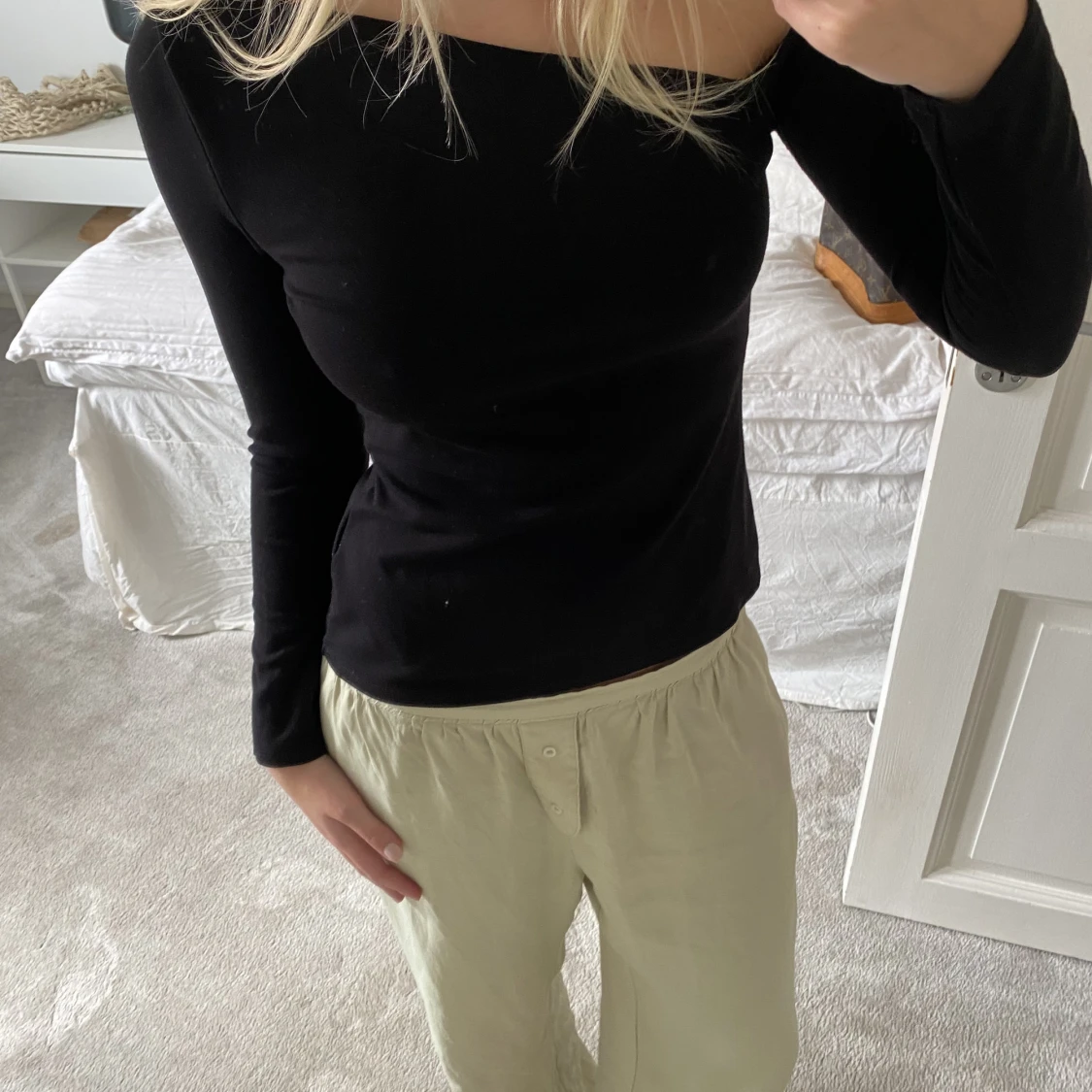 Festtopp one shoulder - 90