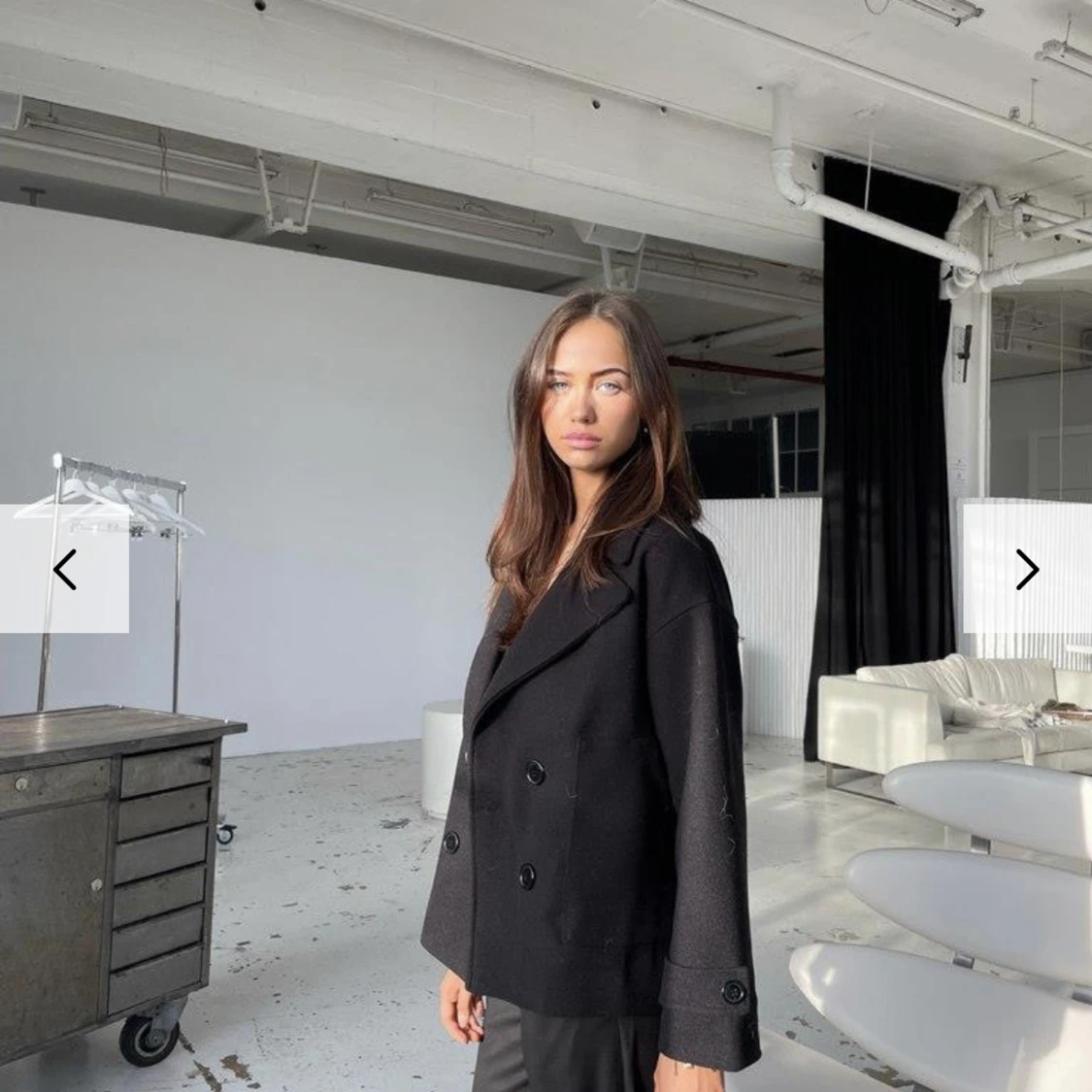 Svart kappa från design by si - 90