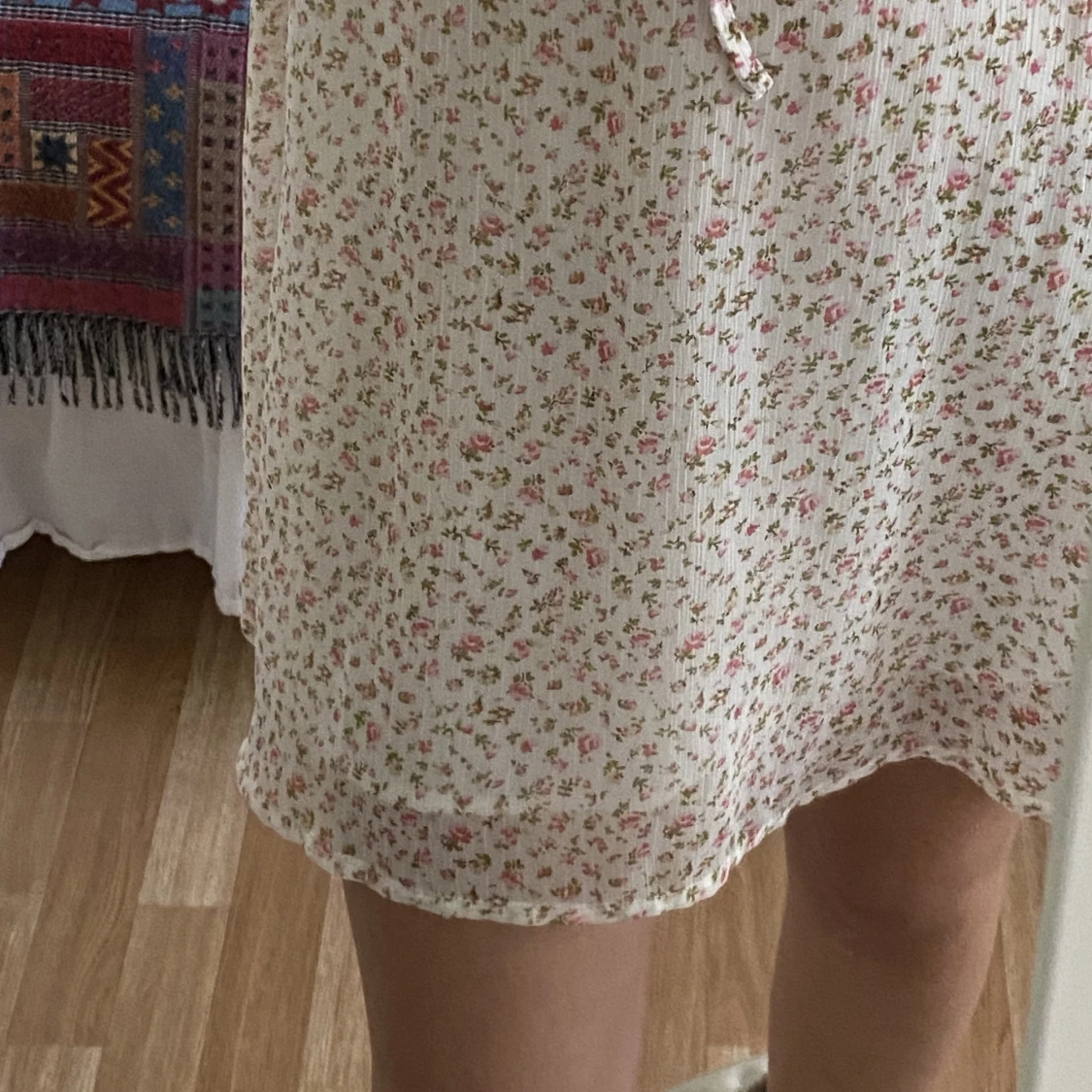 Blommig klänning (storlek S)  - 91