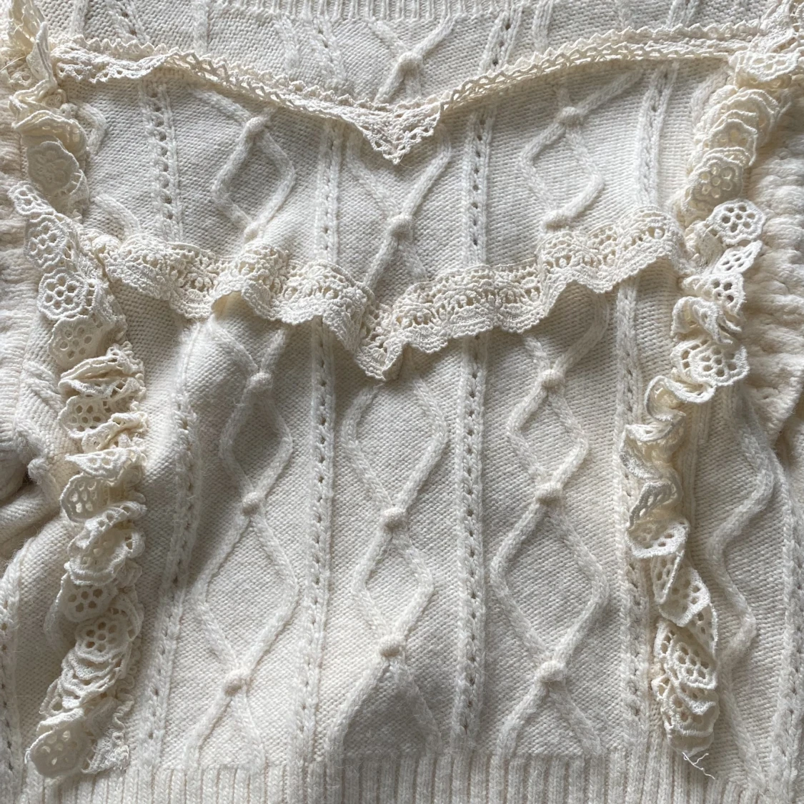 Stickad blus - 90